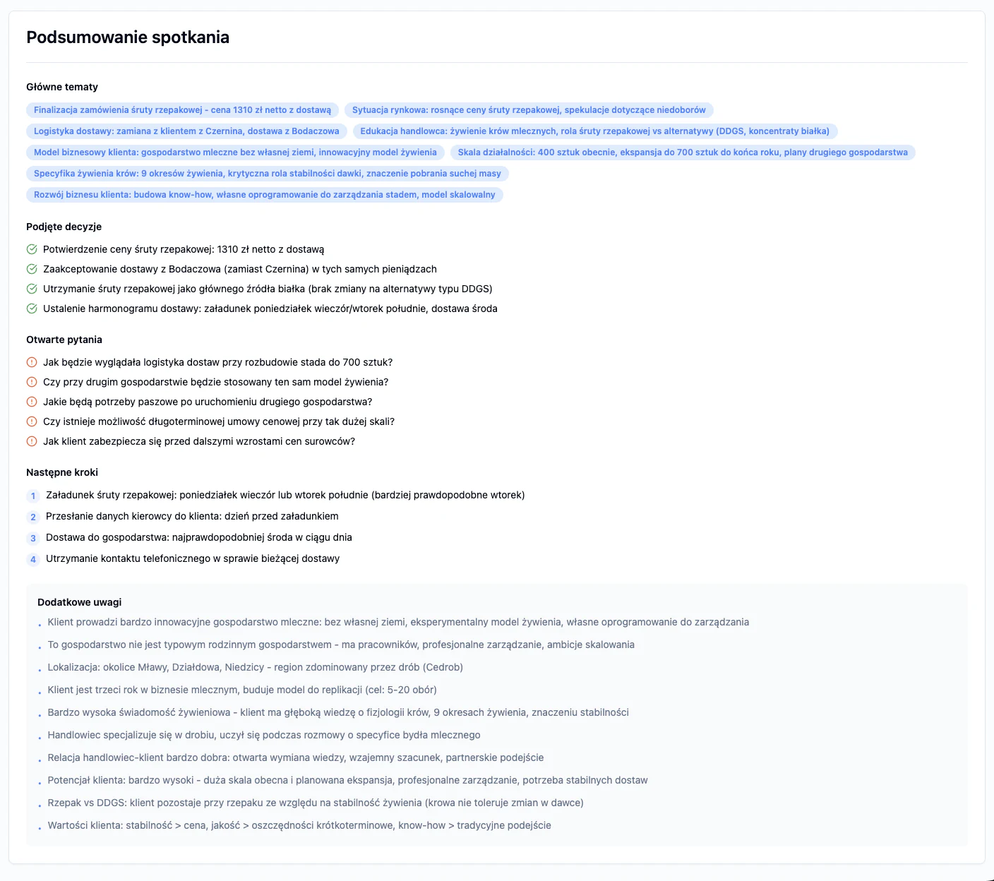 Automatyczne mapowanie pól CRM